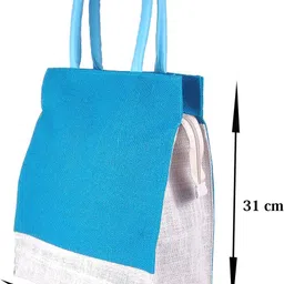 foonty (6007) Daily Use Jute Lunch Bag image 4