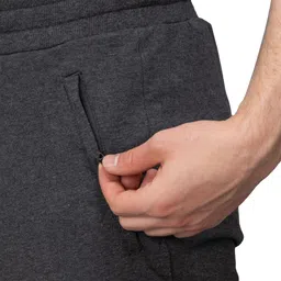 macho sporto Men Solid Grey Track Pants image 3