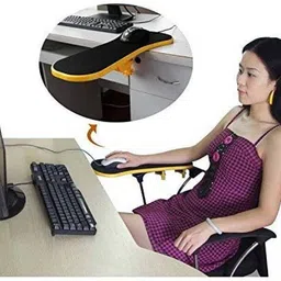 Oxfo Computer Laptop Arm Rest Desk Table Pad Support Arm Rest Pad Mouse Pad Non Slip Base Mousepad image 2