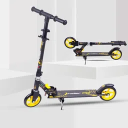 timerider Kids scooter for boys and girls with 3 lavel adjustable hight, strong base Kids Scooter image 1