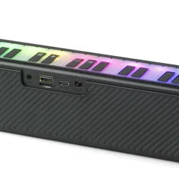 MZ M37VP (PORTABLE HOME T.V. SOUNDBAR) Dynamic Thunder Sound & High Bass, 2200mAh 10 W Bluetooth Soundbar image 2