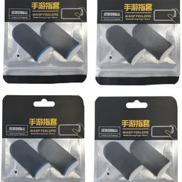 houseofcommon Mobile Phone Gaming Anti-Sweat Breathable Hand| ( Pack of 04 Pair ) Mix Colour Finger Sleeve-picture-19