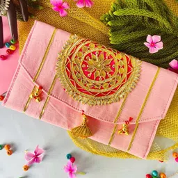 Women Pink Potli-image-8