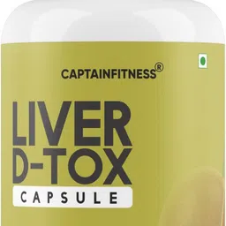 captainfitness Liver D - Tox capsule |Antioxidants & detox support nutrients|(93)-picture-12
