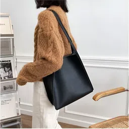 trendycraft Women Black, Black Shoulder Bag image 3