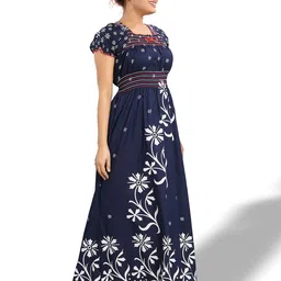Inner Beats Floral Printed Maxi Nightdress image 1