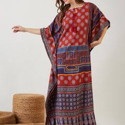 The Kaftan Company Printed Maxi Nightdress-picture-44
