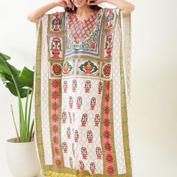 The Kaftan Company Printed Maxi Nightdress-picture-11