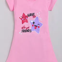 Todd N Teen Girls Printed Cotton Nightdress-image-72