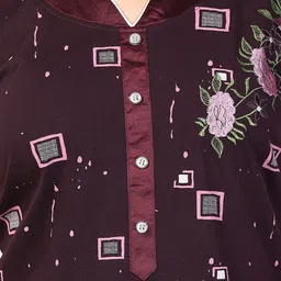 Be You Printed Maxi Nightdress image 2