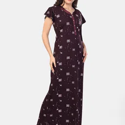 Be You Printed Maxi Nightdress image 5