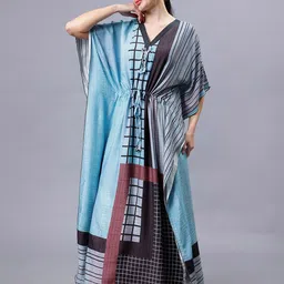 NIGHTSPREE Printed Maxi Nightdress image 5