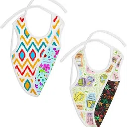 superbottoms Waterproof Cloth Bib, Reversible Bib 2 Prints in 1 6M-4Y-picture-25