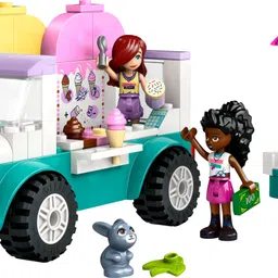 lego Friends Heartlake City Ice Cream Truck Pretend-Play Building Kit 42644 image 2