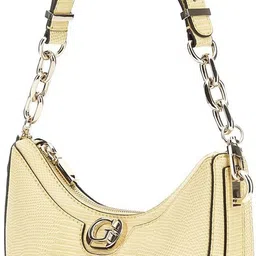 guess Women Yellow Shoulder Bag image 2