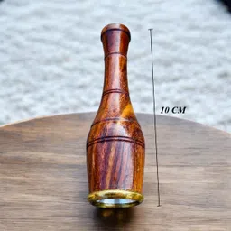 keshu handicraft Traditional smoking pipe With Gitti Wooden Outside Fitting Hookah Mouth Tip-picture-22
