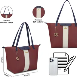 lavie Women Red Tote image 3