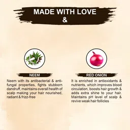 nimbarka Onion & Neem Hair Oil For Hair Strengthening 100*2 Pack Of 2 Hair Oil image 4