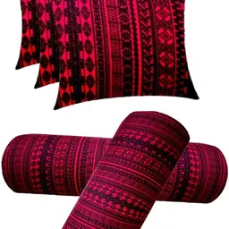 Microfibre Bolster Pack of 5 Geometric-image-76
