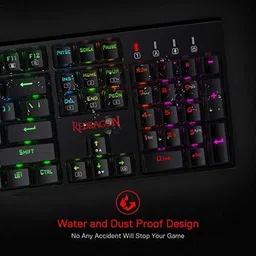 Redragon K582 RGB keyboard Bluetooth Standard Gaming Keyboard Compatible with Desktop, Laptop, Mac image 2