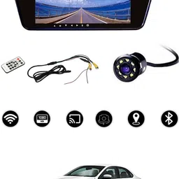 maties 8 LED Camera With 7Inch BT Full Touch Button Screen For Car Black LED-picture-17