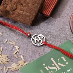 iski uski Sterling Silver Om Rakhi-picture-10