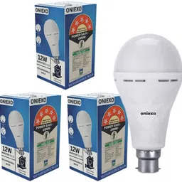 oniexo 9W Emergency LED Bulb with Rechargeable Battery and Quick Charging 4 hrs Bulb Emergency Light-picture-13