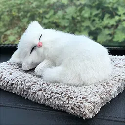 Sleeping Cats Home & Car/Bus/Truck Decoration Sleeping Animal ABS Toy Home Car Dashboard Cover-image-74