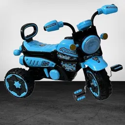 smallfoottoys Apache Bike For kids Best Gift, an Attractive toys for Girls & Boys Blue & Black APACHE04 Tricycle image 3