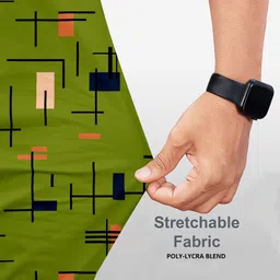 solbiza Men Regular Fit Self Design Spread Collar Casual Shirt image 3