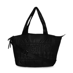 Kenneth Cole Black Quilted PU Tote Bag-image-42