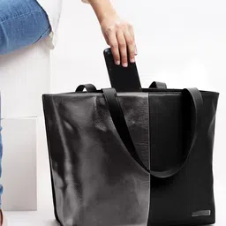 DailyObjects PU Structured Tote Bag image 5