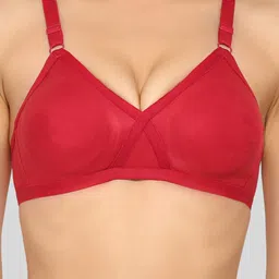 Aimly Seamless Medium Coverage All Day Comfort Non-Wired Non-Padded Cotton T-shirt Bra image 5