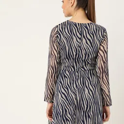 DODO & MOA Animal Georgette Dress image 4