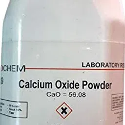 isochem laboratories ISOCHEM Calcium Oxide Powder (500GM) Assay 98% Min image 1