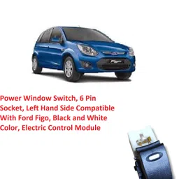 paanjo POWER WINDOW SWITCH 6 PIN SOKET (LH) COMPATIBLE WITH FORD FIGO Car Power Window Switch image 3