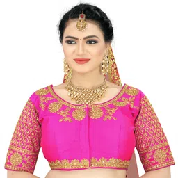 cr fashion Round Neck Women Blouse image 2