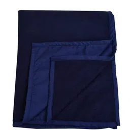 Adbeni Infants Navy-Blue GSM 210 Waterproof Mattress Protector image 1