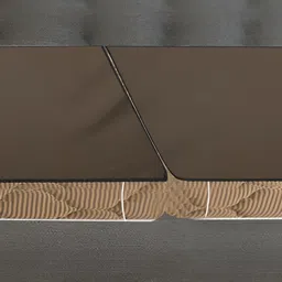 Stylista Brown 2 Pieces Cotton Water Resistant Elastic Strap Mattress Protectors-image-28