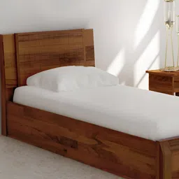 Stylista White Cotton Water Resistant Elastic Strap Single Mattress Protector image 2