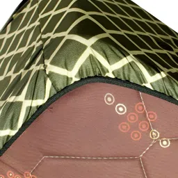 Stylista Green 2 Pcs Printed Cotton Water Resistant Elastic Strap Mattress Protectors image 5