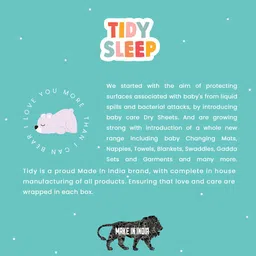 TIDY SLEEP Kids Set Of 2 Water Proof Mattress Protector image 3