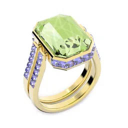 SWAROVSKI Women Gold-Plated ORBITA Finger Ring-picture-53