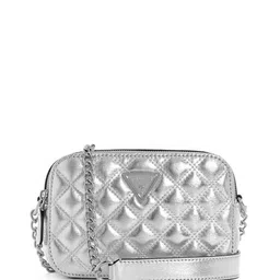 GUESS PU Structured Handheld Bag with Quilted-picture-50