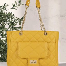MINI WESST Structured Shoulder Bag with Quilted-picture-22