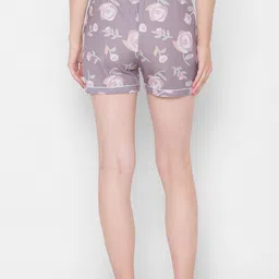 FashionRack Women Pack of 2 Printed Cotton Lounge Shorts image 4