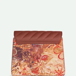 ZOUK Structured Shoulder Bag with Quilted image 4