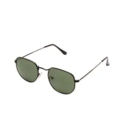 Roadies Unisex Green Lens & Black Oval Sunglasses with UV Protected Lens RD-203-C3-picture-8
