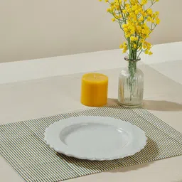 Fabindia Set Of 6 Blue & Green Printed Cotton Rectangle Table Placemats-picture-5
