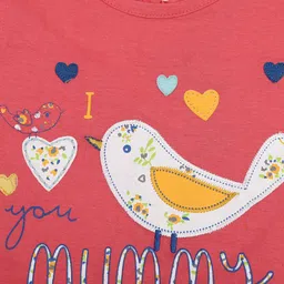 V-Mart Infants Printed Pure Cotton T-shirt With Shorts image 4